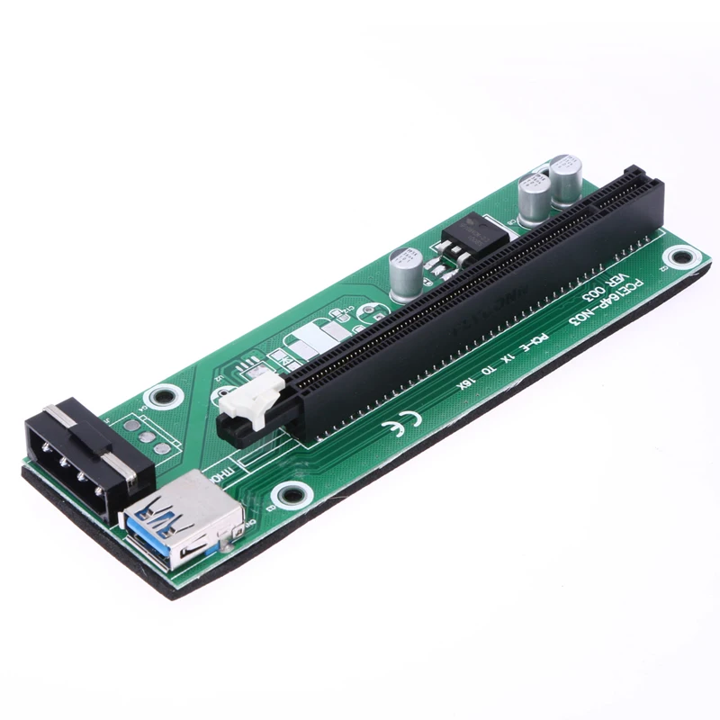 30 см USB 3,0 PCI-E PCI Express Riser Card 1x to16x удлинитель Riser Card адаптер SATA кабель питания для машина майнера