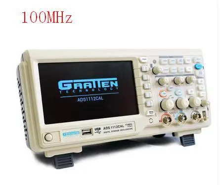 

Free Shipping ATTEN ADS1112CAL 7-inch color screen 1G sample rate oscilloscope 100M Dual channel
