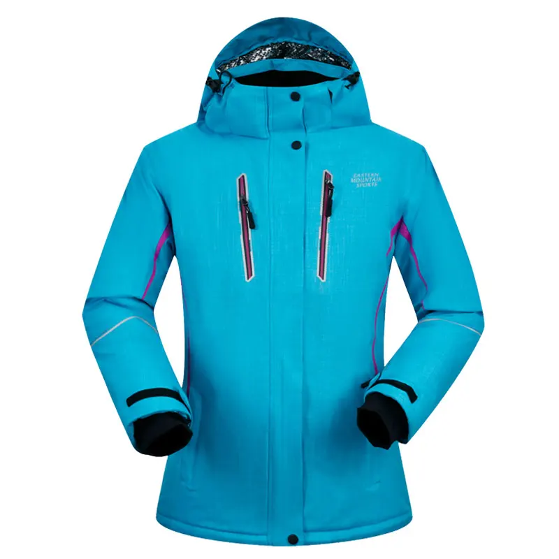 Брендовая лыжная куртка, женская зимняя утепленная водонепроницаемая ветрозащитная супер теплая Женская куртка, Женская куртка для катания на лыжах и сноуборде