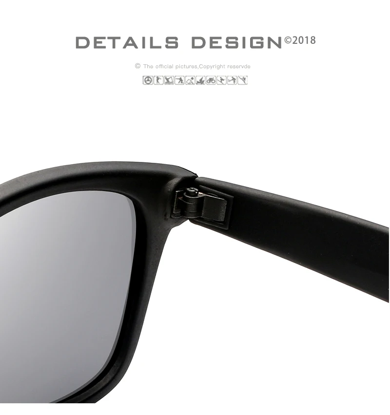 MUZZ высококачественные солнцезащитные очки с шипами, мужские камуфляжные оправы, очки, стиль, поляризованный отражающий покрытие, квадратные мужские прямоугольные очки UV400