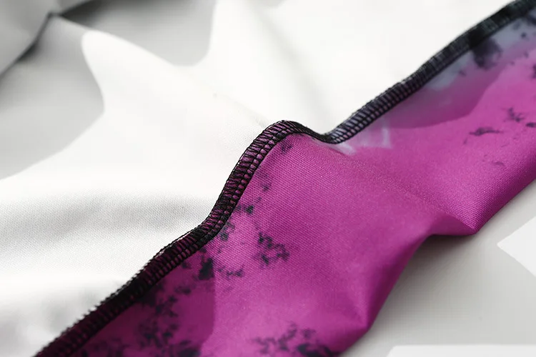 Пространство место толстовки для женщин фиолетовый галстук Tye череп в стиле джаз уличный большой размеры Толстовка Девушка Свободные с