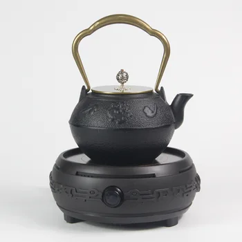 

All manual cast iron tea pot exports south of Japan iron pot electric ceramic stove for tea brewing teaball tea boiling kettle