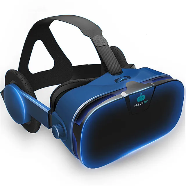 Virtual reality 3d glasses headset mobile phone theater game helmet
