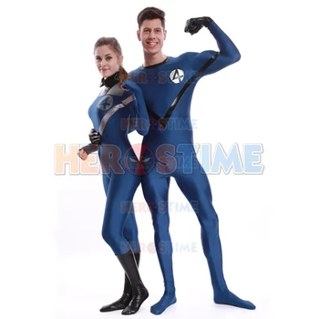 

High Quality Adult Mens/Women Fantastic Four Human Torch Cosplay Costumes Male Spandex Lycra Lovers Costume Custom Made Bodysuit