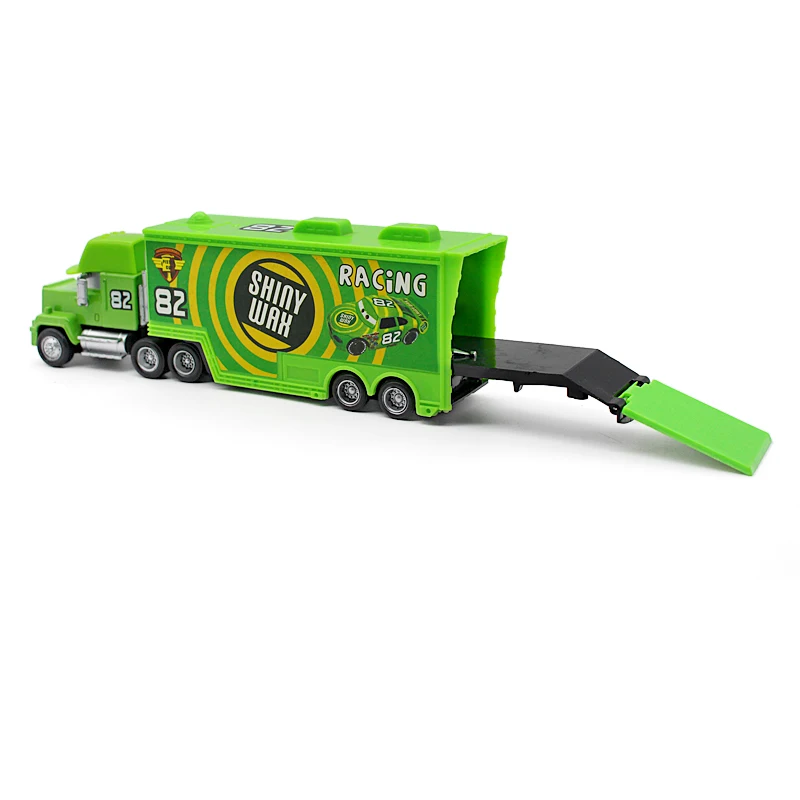 Новый Disney Pixar машина номер racer Mack Грузовик грузовик 1:55 Diecast металлического сплава