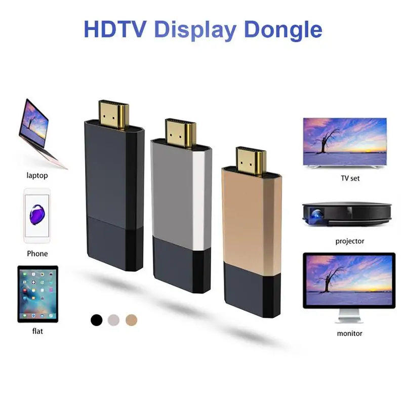 

C8 TV Dongle Android IOS Dual Core For For Netflix Youtube By Screen Mirroring Mirascreen Miracast Support Projector/TV/PC