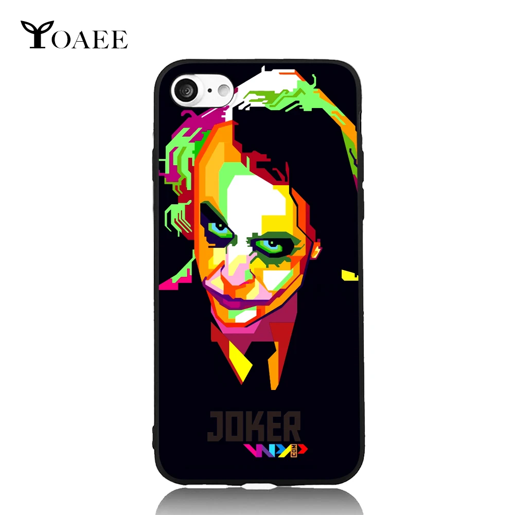 The Joker Fun Art For iPhone 6 6s 7 Plus Case TPU Phone Cases Cover
