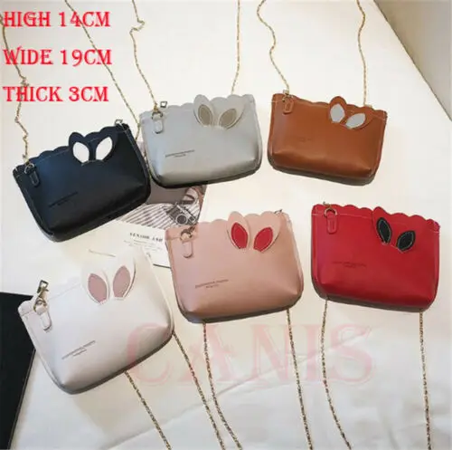 Для женщин кожаная сумка леди мини Tote Сумка портмоне кролик