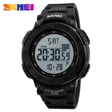 SKMEI Marque Numérique Montre Hommes Podomètre 3D Sport Multifonctions Montres Relojes Étanche Relogio Masculino Montres 1238