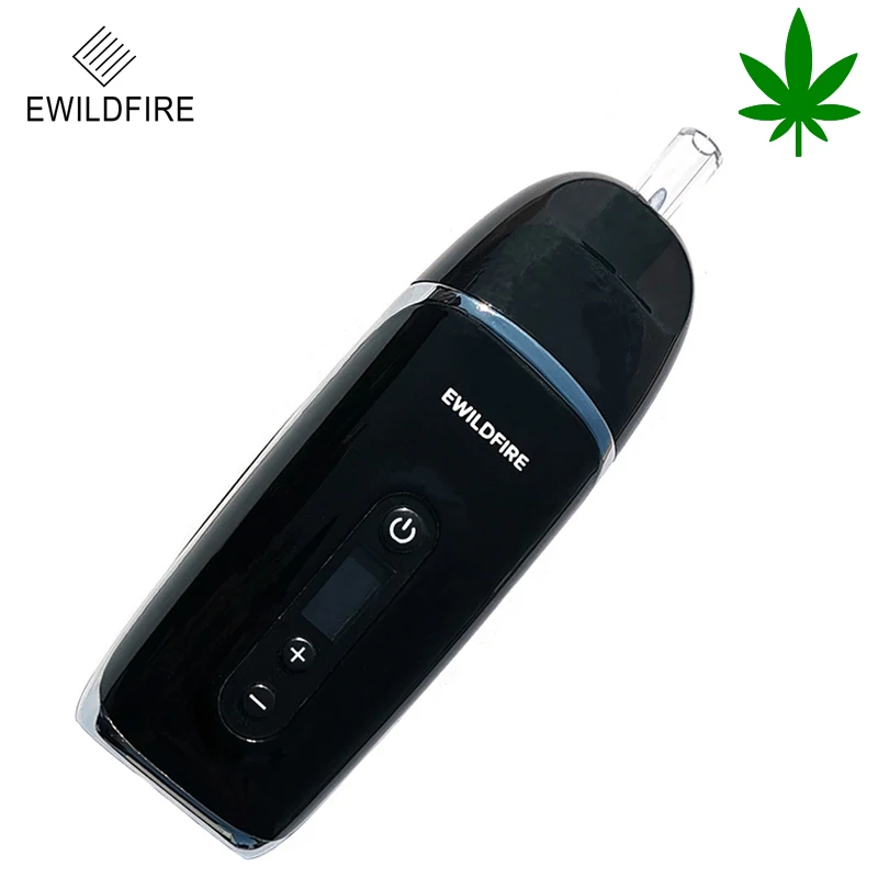 

Ewildfire Dry Herb vape Kit Electronic Cigarettes 2200mAh with OLED Display and Vibrating alert herbal vaporizer VS ALD AMAZE