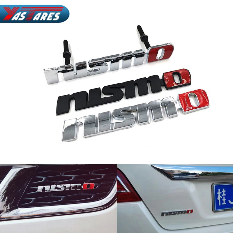 Металлическая Эмблема NISMO АВТО наклейки Передняя решетка автомобиля эмблемы