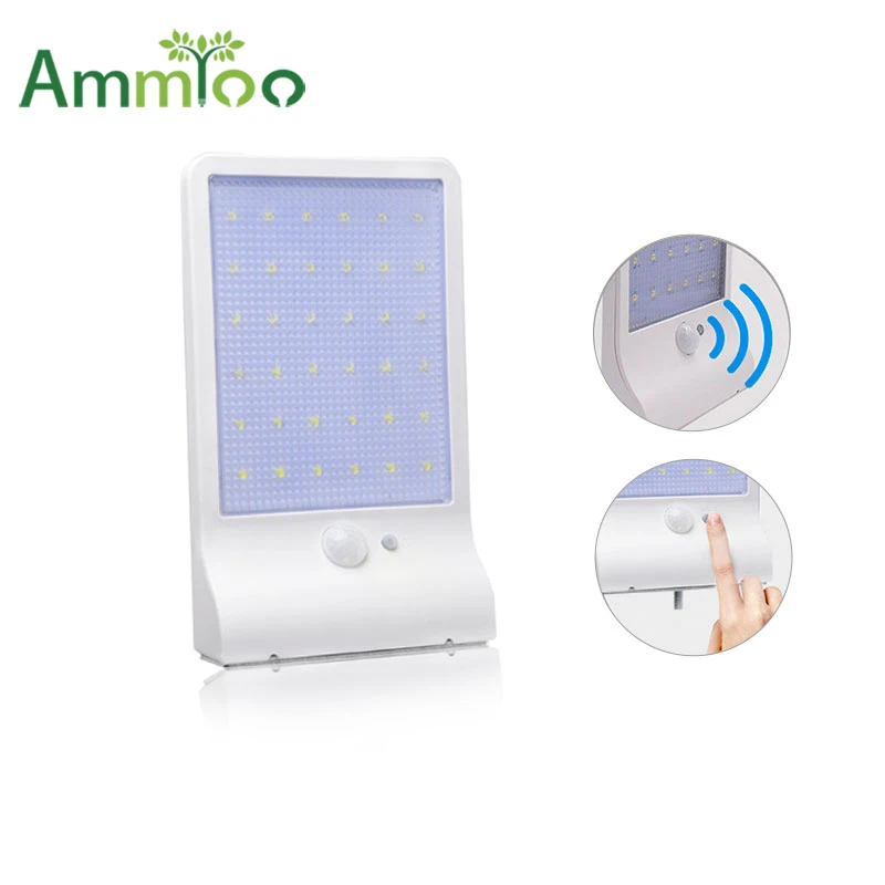 

LED Solar Wall Light PIR Motion Sensor Outdoor Garden Security Led Solar Powered Panel Lamp Waterproof Solar Lights Garden Decor