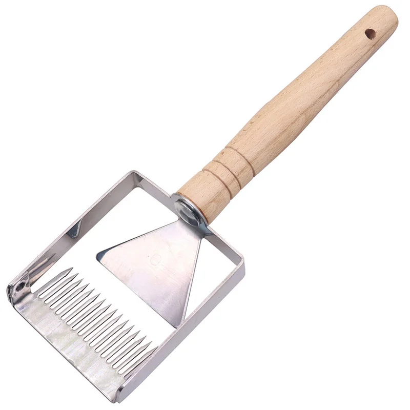 Quality 5 Pcs Beekeeping Two In One Cut Honey Scraper Shovel Beekeeper Bee Farm Honey Storage Handling Hand Tools Beekeeping S