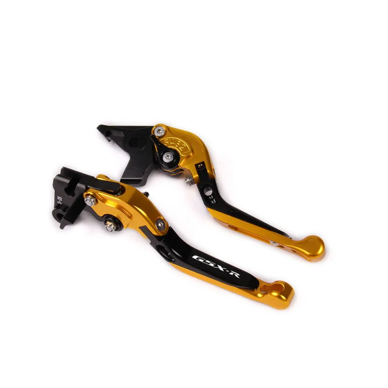 Для SUZUKI GSXR 600/750 2006 2010 GSXR1000 2005 синий и серебристый CNC алюминиевый складной