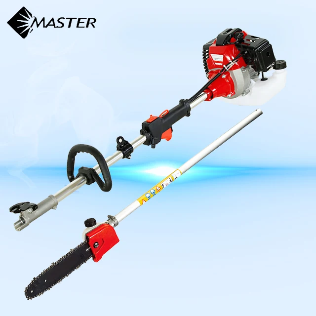 long reach chain saw, pole pruner, Pole chain saw with 2PCS extensions as bonos