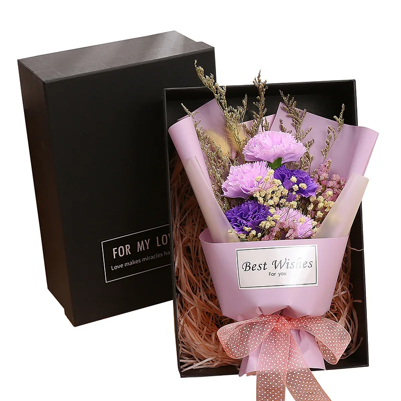 Artificial Dried Flowers Soap Flower PURPLE