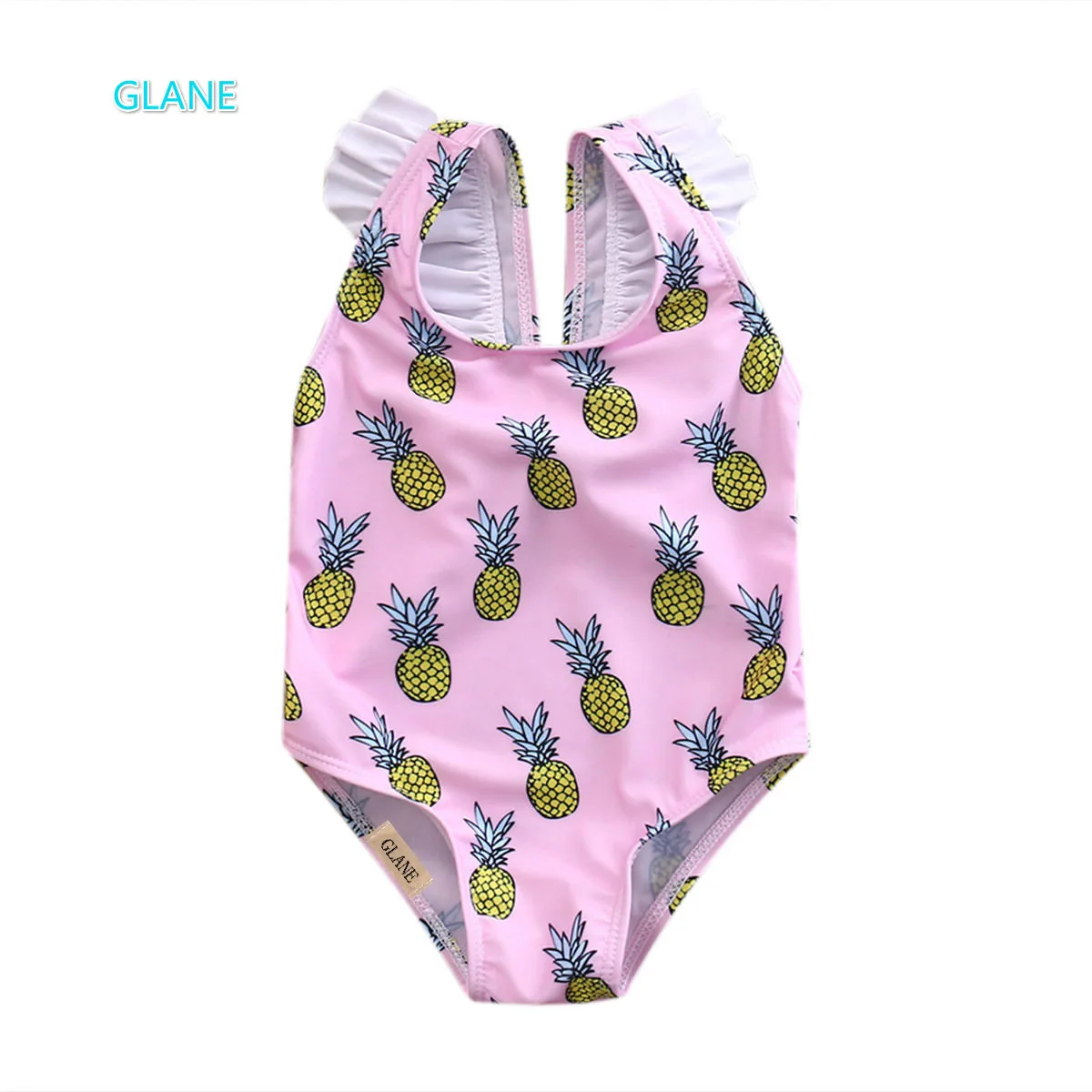 Kid Baby Girls Ananas Bikini Suit Set Swimsuit Swimwear Bathing Girls
