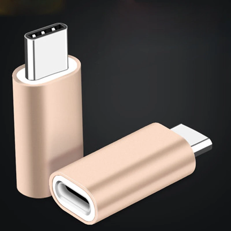 Для iPhone 8 Pin женские к Тип c кабель с переходником для зарядного устройства samsung S8