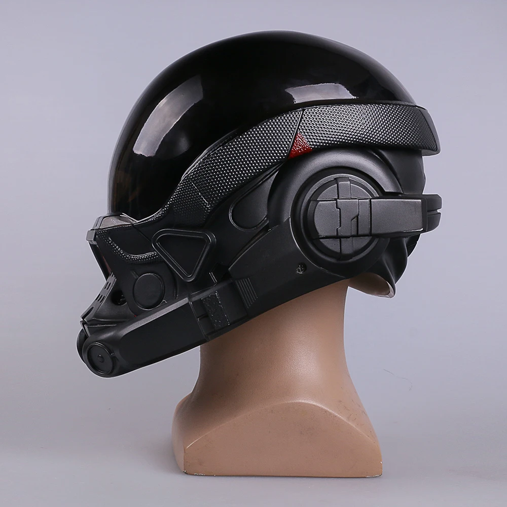 Cos Hot Game Mass Effect Andromeda Mask  Cosplay Helmet PVC  Halloween Party Prop (16)