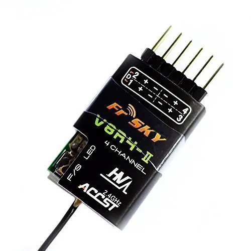 FrSky V8R4 II 2 4 ГГц канала приемник accst совместим с Hitec V8R4|Детали и аксессуары| |