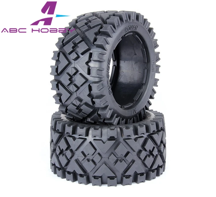 

HPI RACING/KM HPI 5B 5T 5SC LOSI TDBX FS racing MCD 1/5 scale rc Rear terrian tyres skin set without inner foam