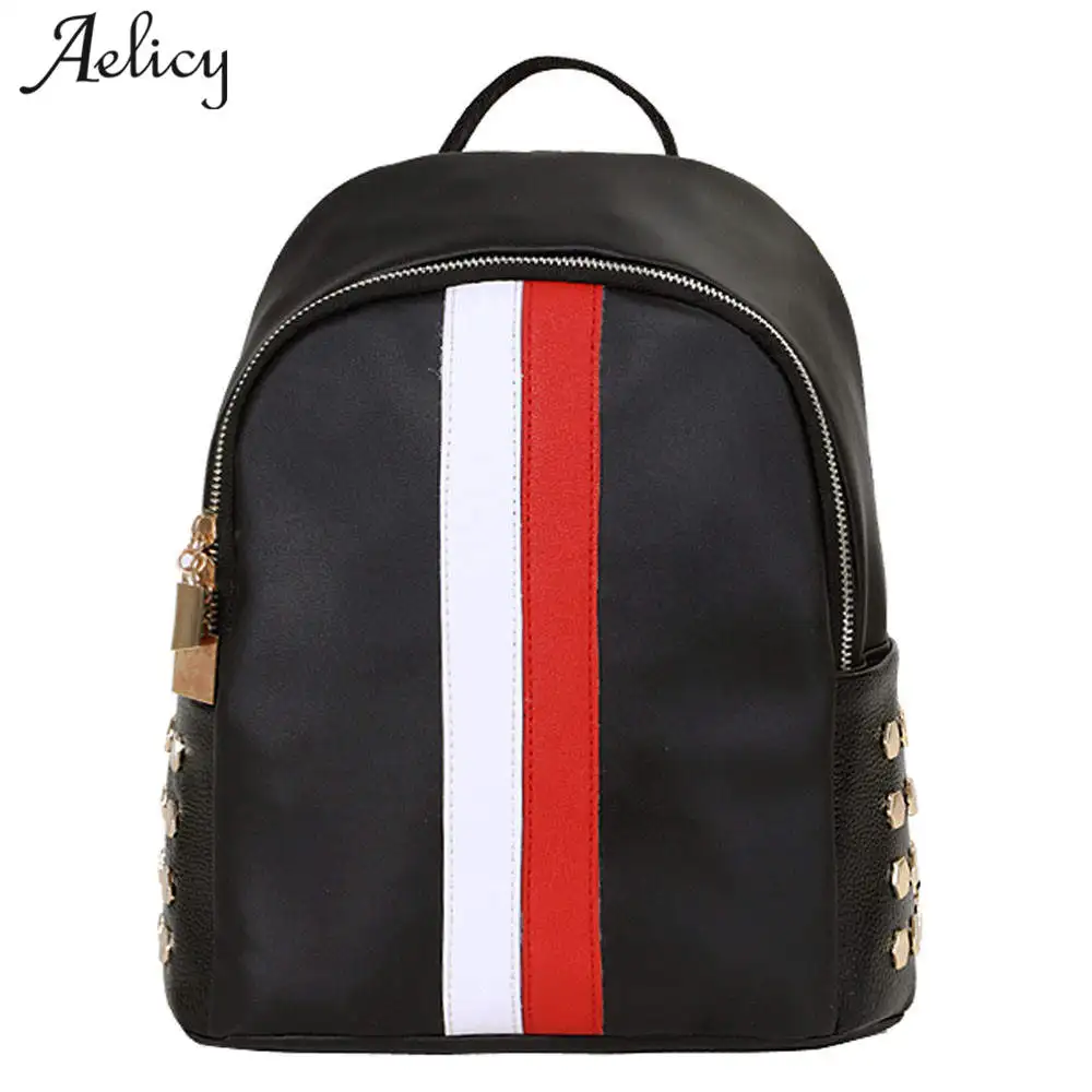 

Aelicy Women's Simple Oxford Small Backpack Teenage Girls Mini Bagpack Women Back Pack Shoulder School Bags Mochila Escolar