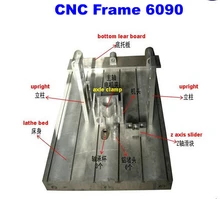 CNC 6090 engraving machine casting frame, with lathe bed, ball screw, bearing