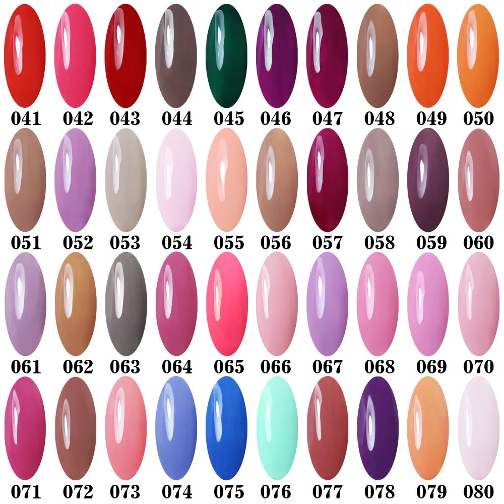 Perfecto para el verano 6,5 ml francés manicura arte del clavo de DIY 240 Color Gel de esmalte de uñas UV lámpara LED Gel Baño gel UV laca Perfecto para el verano 6,5 ml francés manicura arte del clavo de DIY 240 Color Gel de esmalte de uñas UV lámpara LED Gel Baño gel UV laca