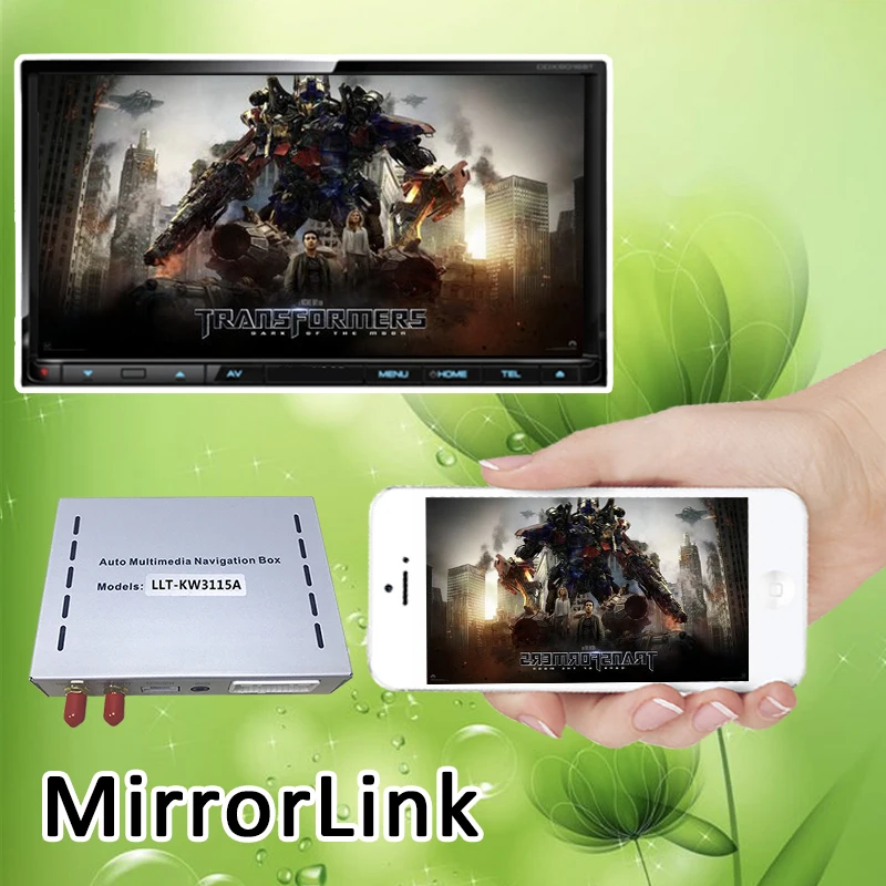 Plug& Play Android навигационная коробка для Kenwood DVD поставляется с навигационный соединитель поддержка онлайн карта wifi Mirrorlink App