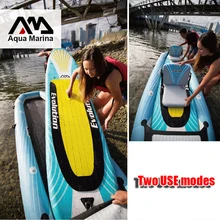 Aqua Marina Evolution Inflatable Stand up paddle board 2-in-1 two person kayak and stand-up paddle board Drop-Stitch Kayak