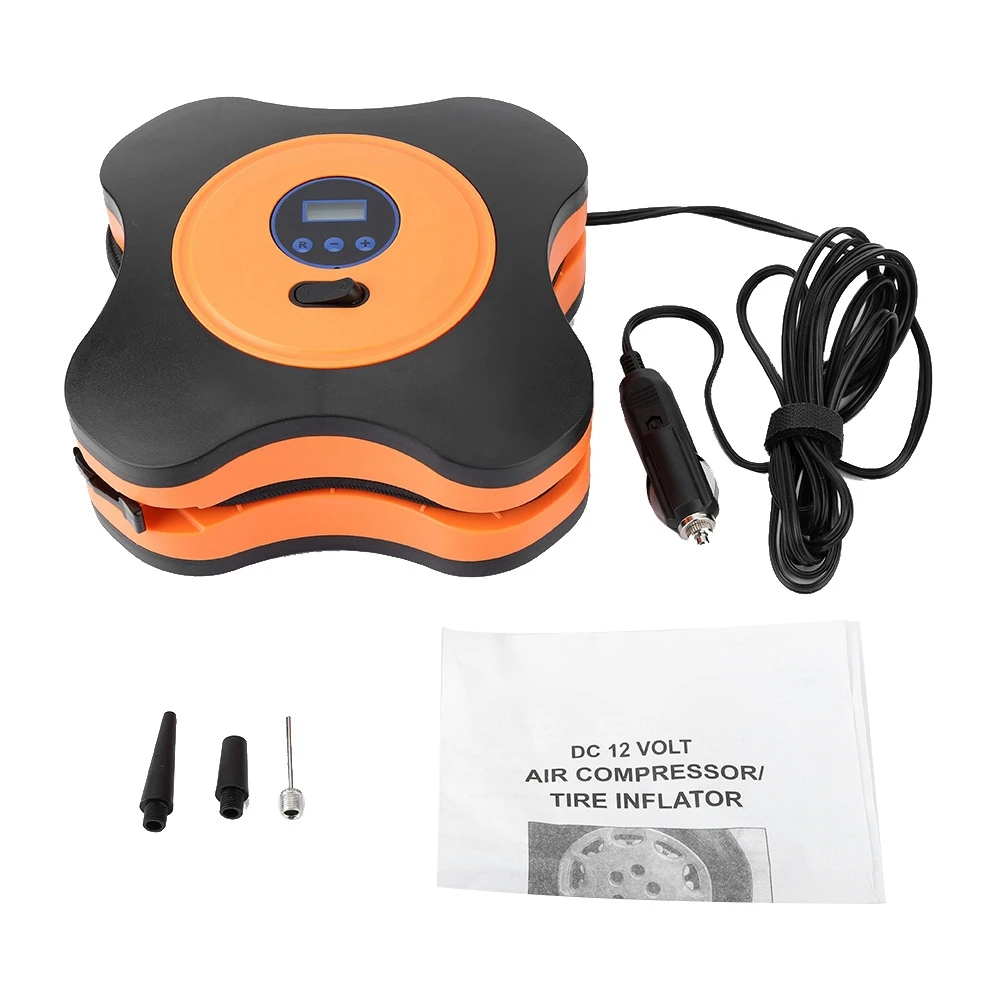 

DC 12V Portable Car Air Compressor Pump Digital Display Tyre Inflator air compressor high quality car accessories