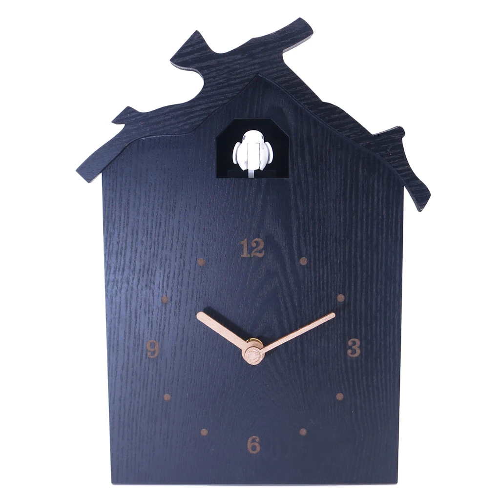 Cuckoo House Wall Clock Swinging Pendulum Wallclock Watch for Living Room Dining Room Kids Bedroom Decoration
