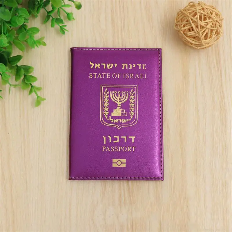 Израиль путешествия Обложка для паспорта женские милые мягкие из искусственной кожи Обложка для паспорта путешествия кошелек чехол для