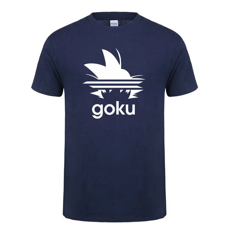 

Omnitee Funny Dragon Ball Z T Shirts Men Casual Cotton Short Sleeve Son Goku T-shirt Mans Anime Tshirt OZ-135