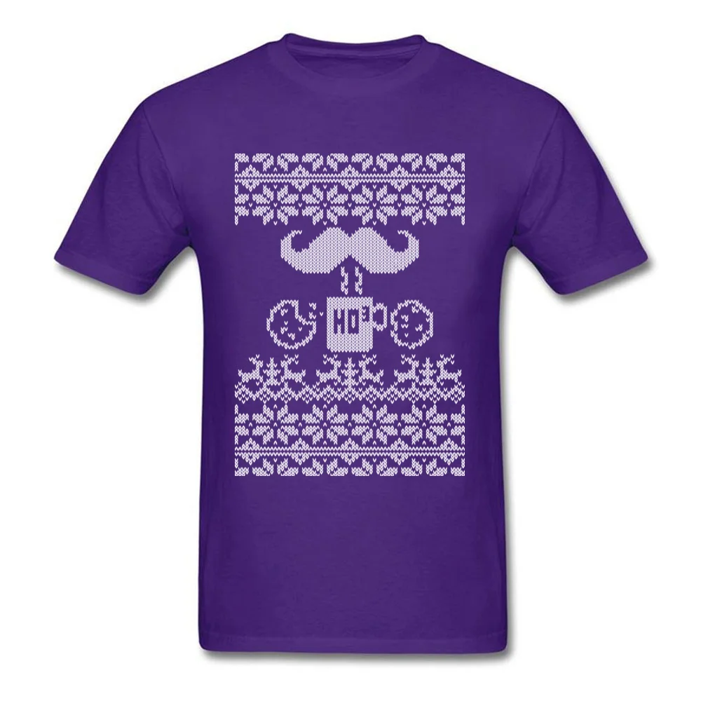 Santa Snack Ugly Christmas Sweater Style_purple
