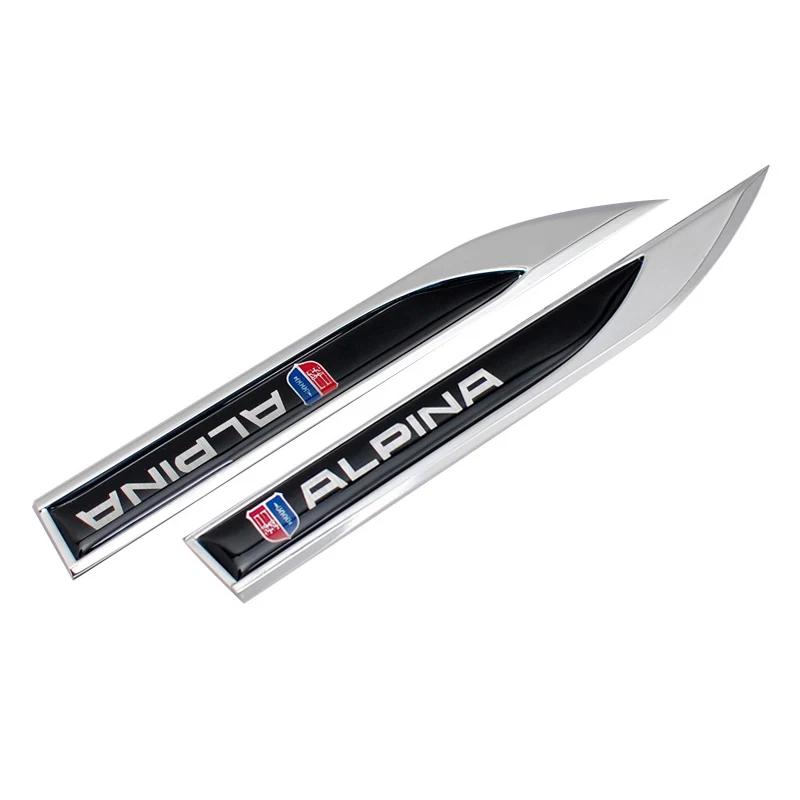 JDM автомобильные Металлические Боковые лезвия защитный чехол для крыла 3D