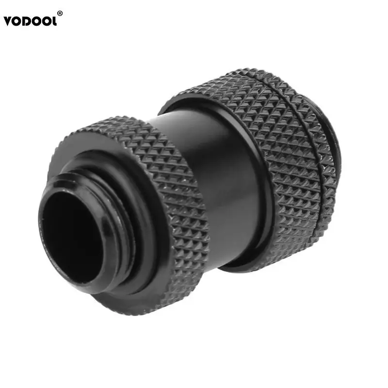 VODOOL латунный двойной G1/4 &quotнаружная резьба ПК водяное охлаждение расширение