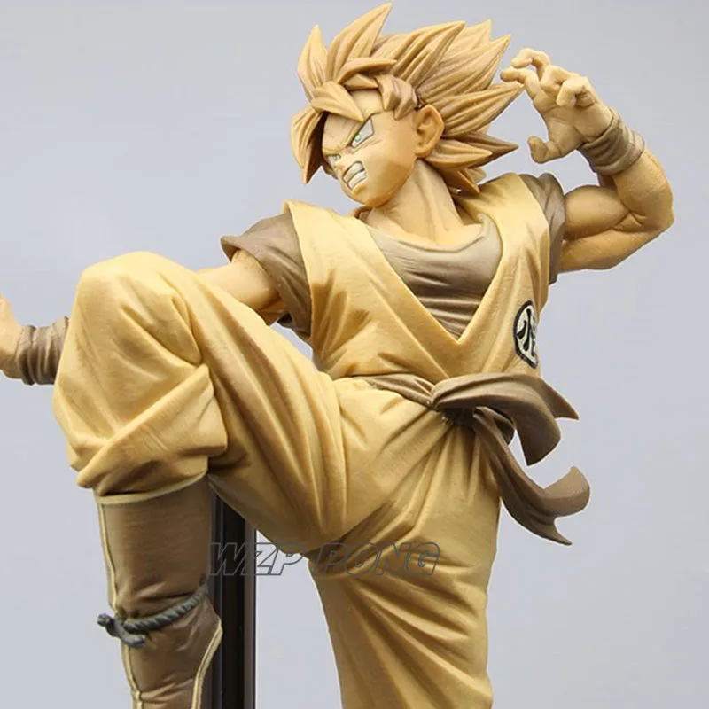20 см аниме Dragon ball Z Золотой Сон Гоку Битва ver игрушка ПВХ Новая Коллекция фигурку модель игрушечные лошадки подарок на день рождения