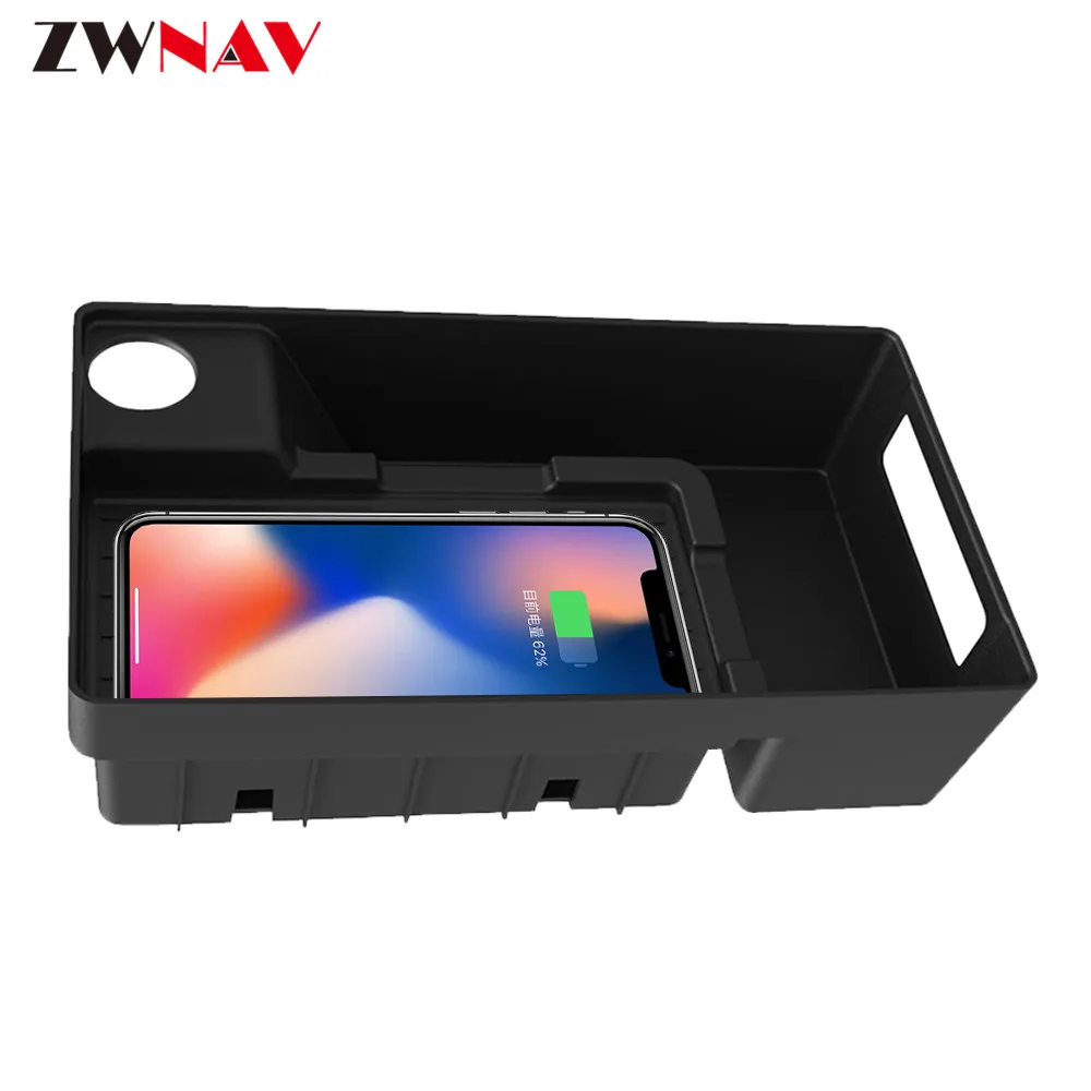 

ZWNAV Special Wireless Car Charger For Audi A4/A5/S4/S5 2016-2018 Intelligent Infrared Fast Wirless Charging Car For Phone