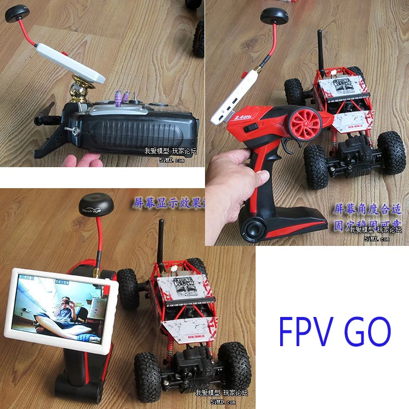 Монитор малой пилот HD FPV 5 дюймов 8 ГГц 40 каналов|Наборы аксессуаров для дронов| |
