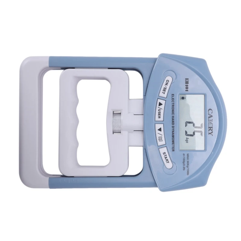 الرقمية Lcd دينامومتر قبضة اليد الطاقة قياس قوة متر Mucle المطور ل كمال الأجسام رياضة تمارين 90 كجم/198Ib