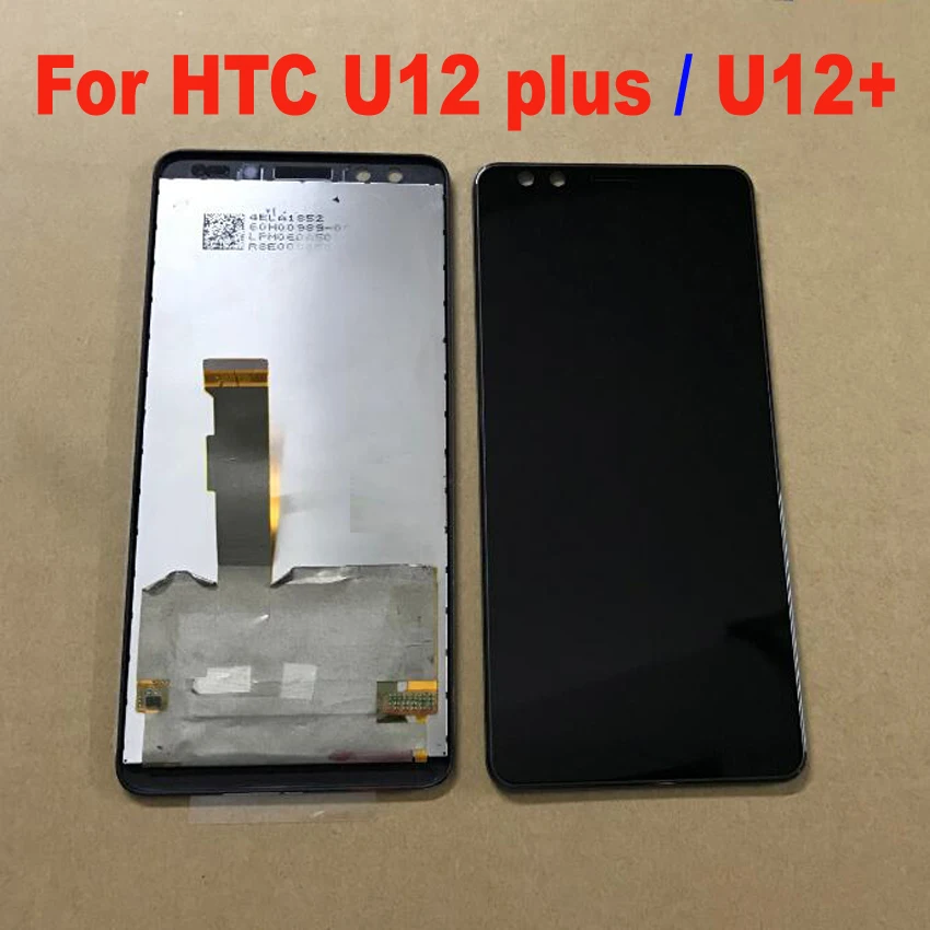 

Best Working 6.0" LCD Display Touch Screen Digitizer Assembly Glass Sensor For HTC U12 Plus / U12+ Phone Panel Parts Black