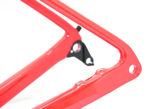 

CF Disc brake Carbon AERO Road Bicycle Frameset Frame Painting UD glossy road bike frame bicycle frame red disc carbon frameset