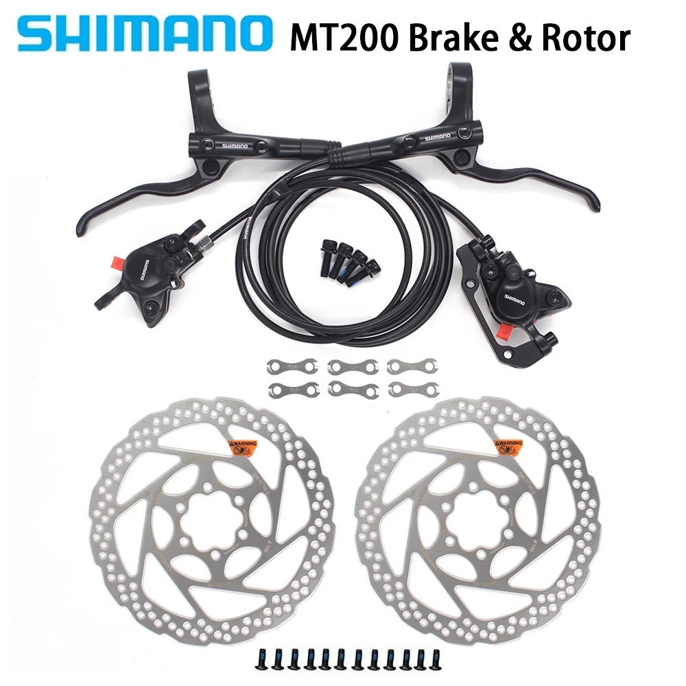 Shimano BR MT200 M315 Rem MTB Fiets Mtb Hydraulische Remschijf Set  750mm/1550mm met RT56 rotor 160mm|Bicycle Brake| - AliExpress