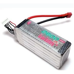 

ACE 22.2V 2600mAh 25C LiPo Battery Pack 500 Helicopter