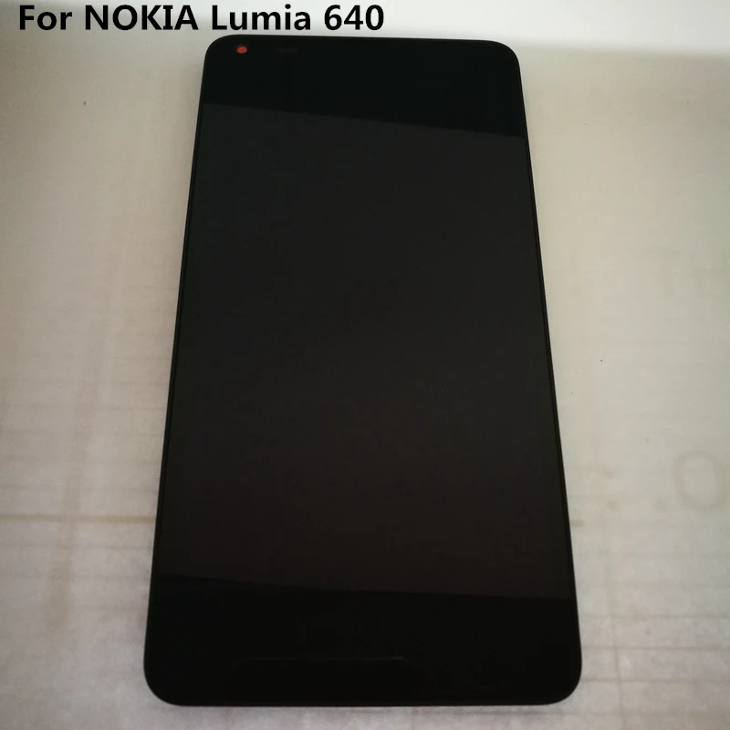 Оригинальный дисплей для NOKIA microsoft Lumia 640 сенсорный экран с рамкой LTE Замена