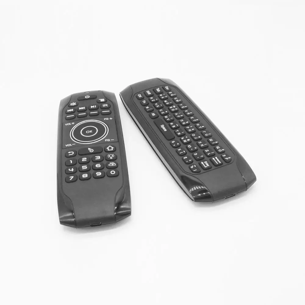 L8STAR G7 2,4 ГГц Fly Air mouse Английский Русский USB Беспроводная мини-клавиатура универсальный пульт дистанционного управления для Android Smart tv BOX