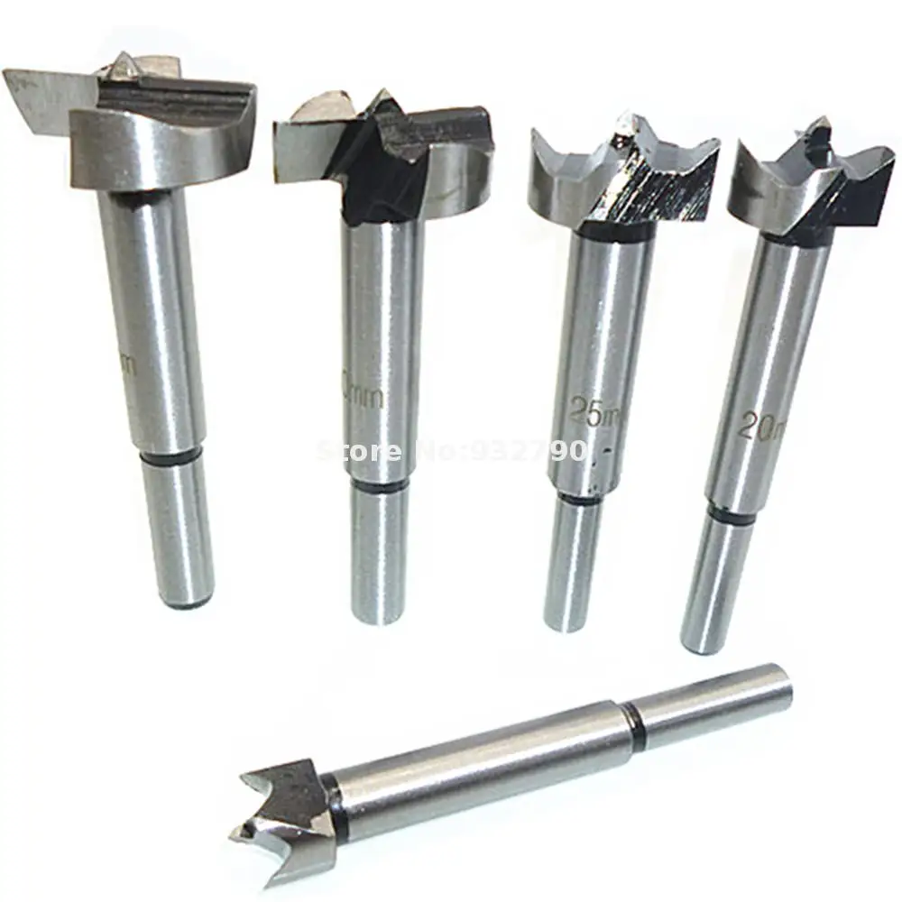 Buy 5pcs Forstner Woodwork Boring Wood Hole Saw Hinge