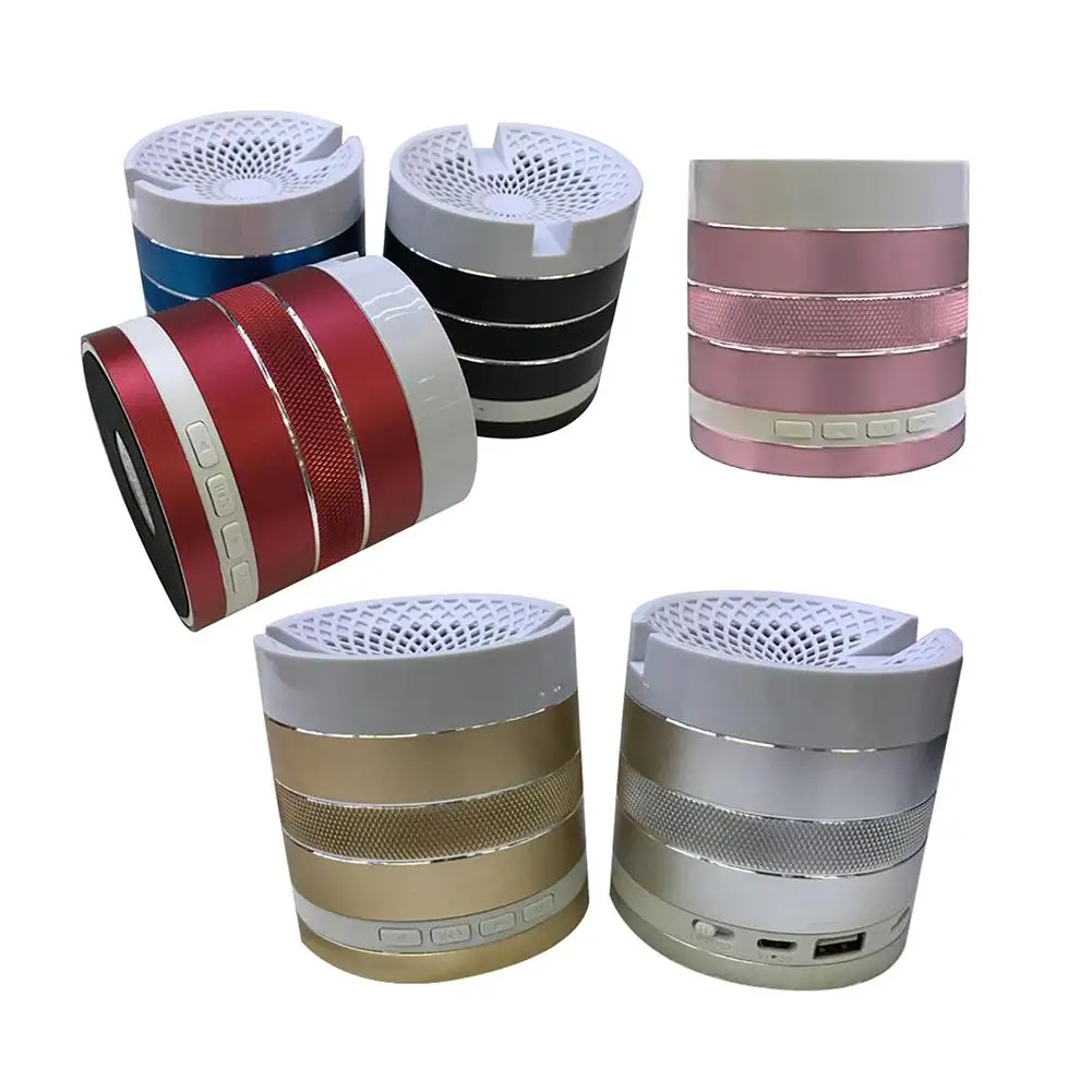 

S101U Wireless Bluetooth Speaker Colorful Light Portable Mini Card Speaker Phone Holder Subwoofer Audio with Card slot