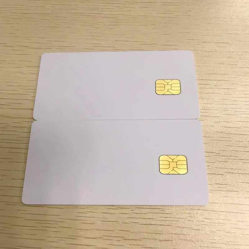 1000 шт/партия SLE5528/4428 ПВХ Карта ISO7816 4428 с чипом Смарт IC карта